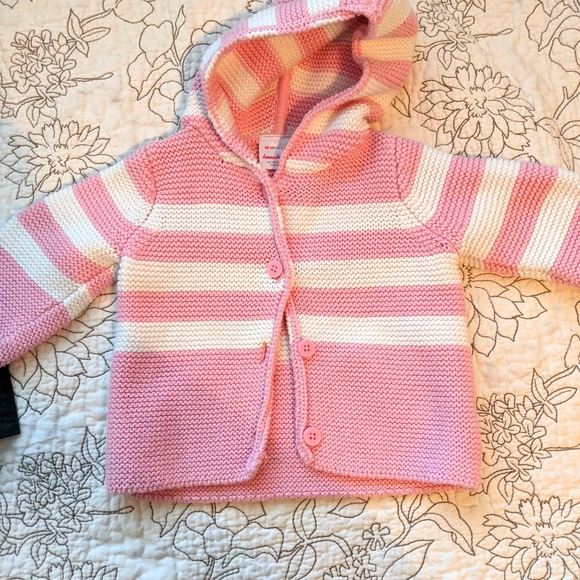 Hanna Andersson Other - Hanna Andersson Knit Hooded Sweater